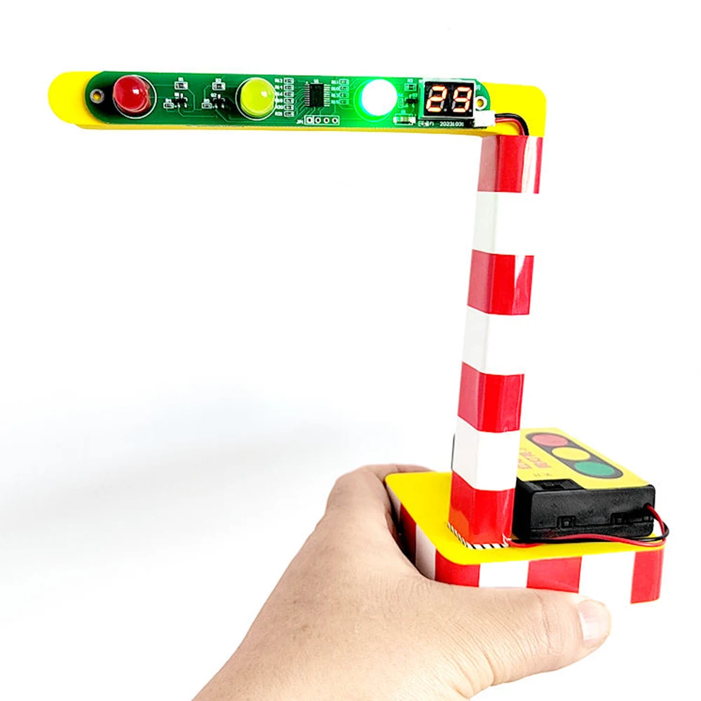 

Large Countdown Traffic Light Kids Science Toy STEM Technologia Gadget Physics Kit Educational Toys for Children Learning Toy