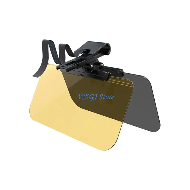 

37JE Lightweight Foldable Sun Visors Clip On For Most Anti Glares Technology Enhanced Night Visibility Fog Rain Visibili
