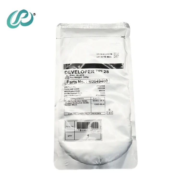 Type28 Developer Powder for Ricoh AF 2015 2016 2018 2020 3025 MP1600 MP2000 MP2500 MP2510 Copier Supplies Compatible 345g/bag