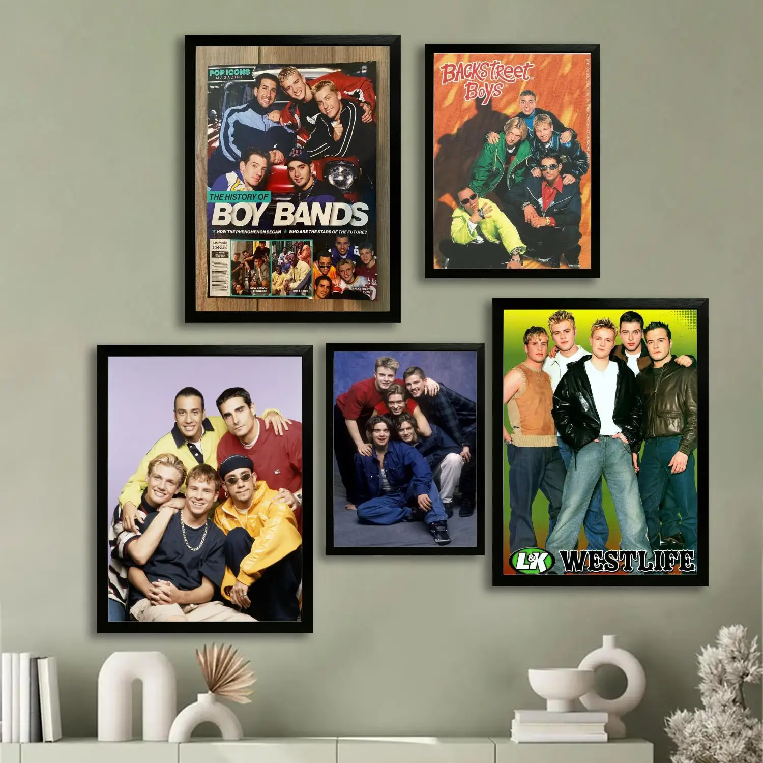 backstreet Canvas Art Poster, Wall Art, Picture Print, Modern Family, Bedroom Decor, Posters,Decorative painting