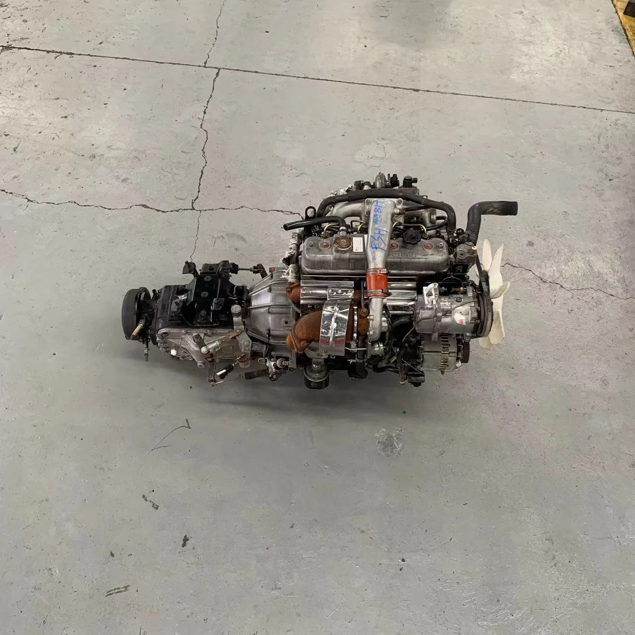 Used Engine 4JB1T  for JMC 4 Cylinders Engine for Truck