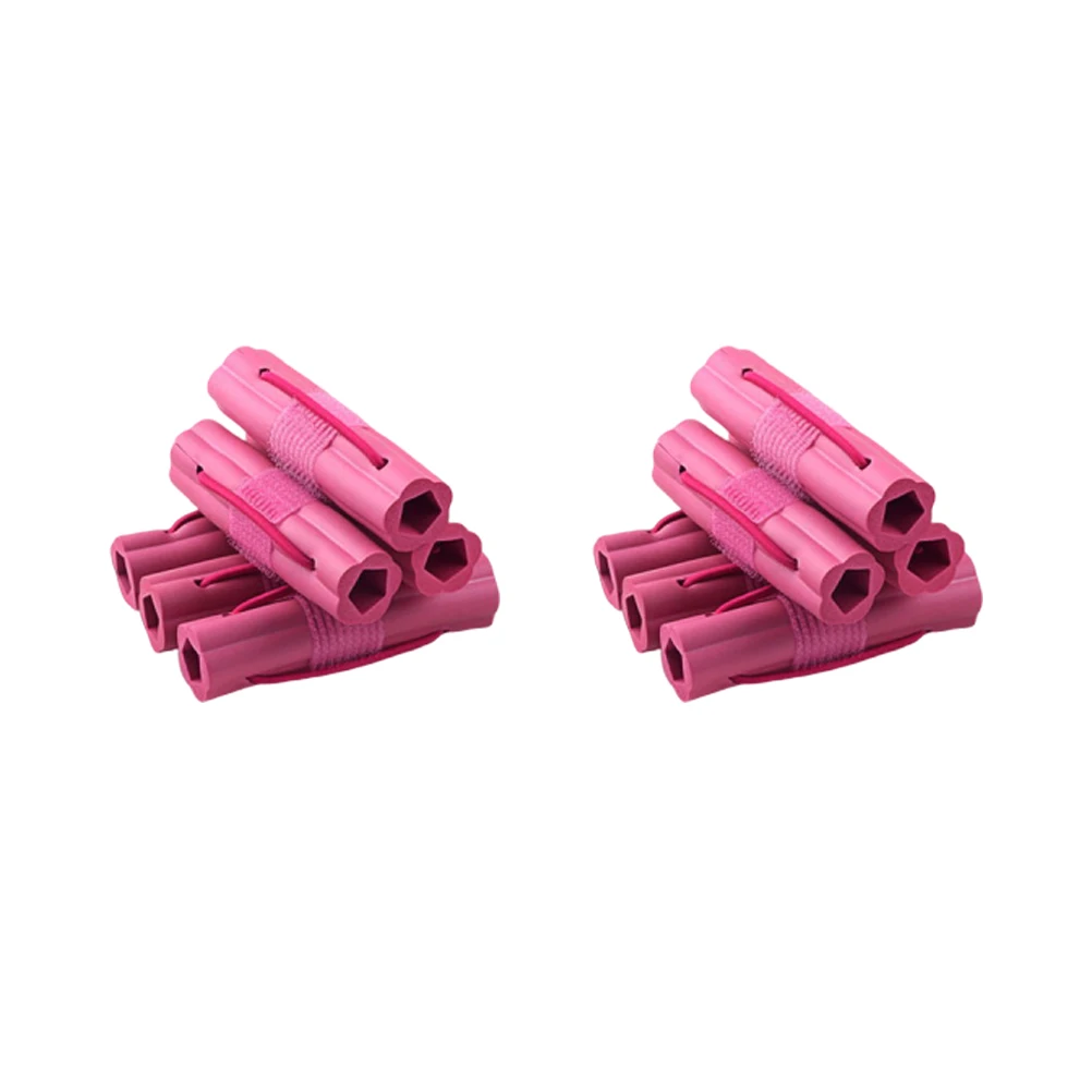 

12 Pcs Sponge Roller Hair Curler Styling Tool Durable Temporary Curls Hairdressing Accessories Easy to Use Lightweight