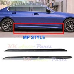 G20 Carbon Fiber Side Skirts Extension Lip Apron Splitters Spoiler For BMW 3 Series G20 G21 M SPORT 2020-2022 Car Styling