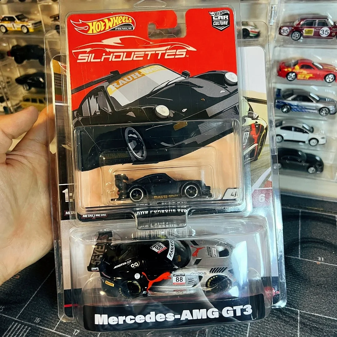 High Quality Hot Wheels Series 1：43 No. 3-21 Car Autobahn Polizei Gt3 Rs Treasure Sport Cars Model Collection Toy Children Gift
