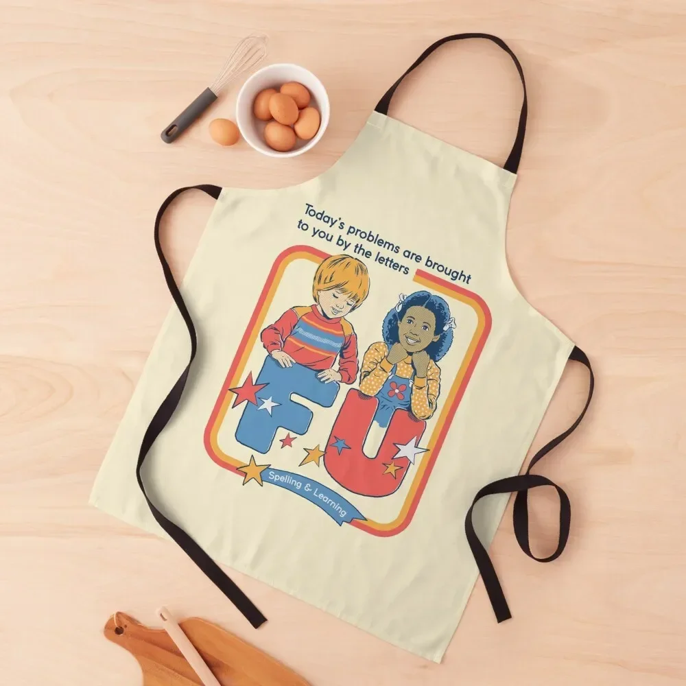 

Today's Problems Apron Woman Kitchens professional hairdressing barber men Women Kitchen Apron