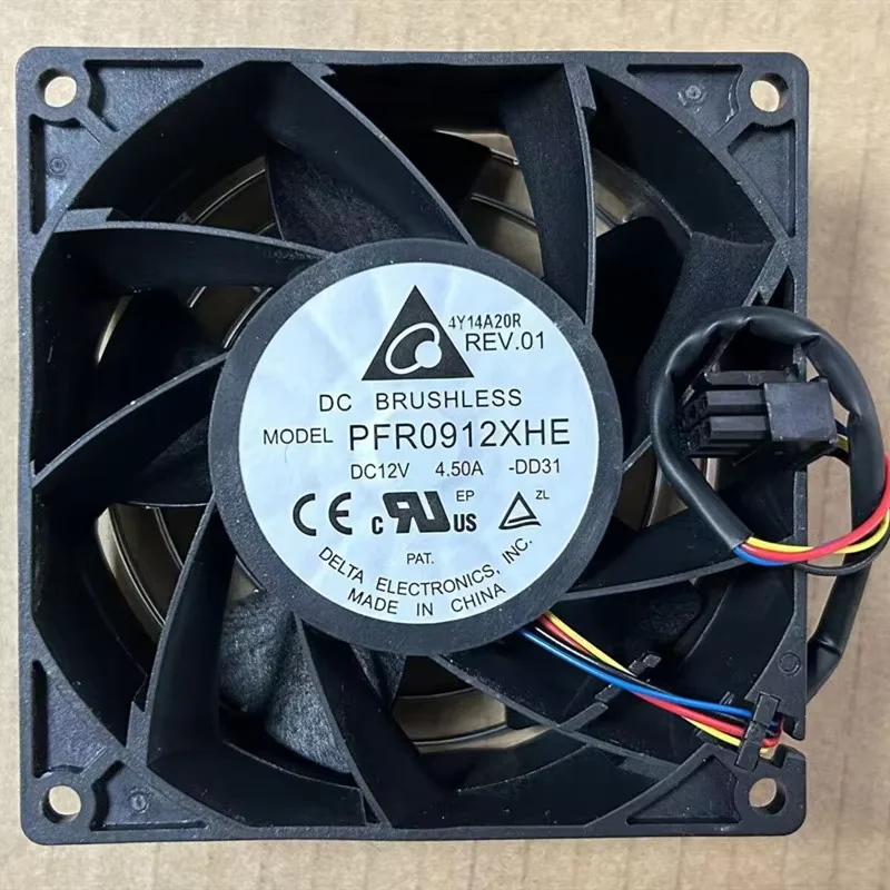 PFR0912XHE 9238 12V 4.5A Violent High Air Volume Controller Cooling Fan