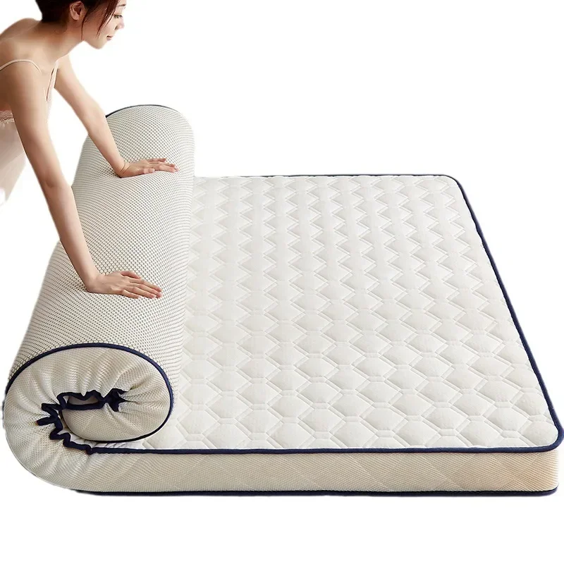 Bedroom Mattresses Latex Mattress Super King Size Memory Tatami Foam Mat Comfortable Bed Mattresses Student Dormitory Furniture