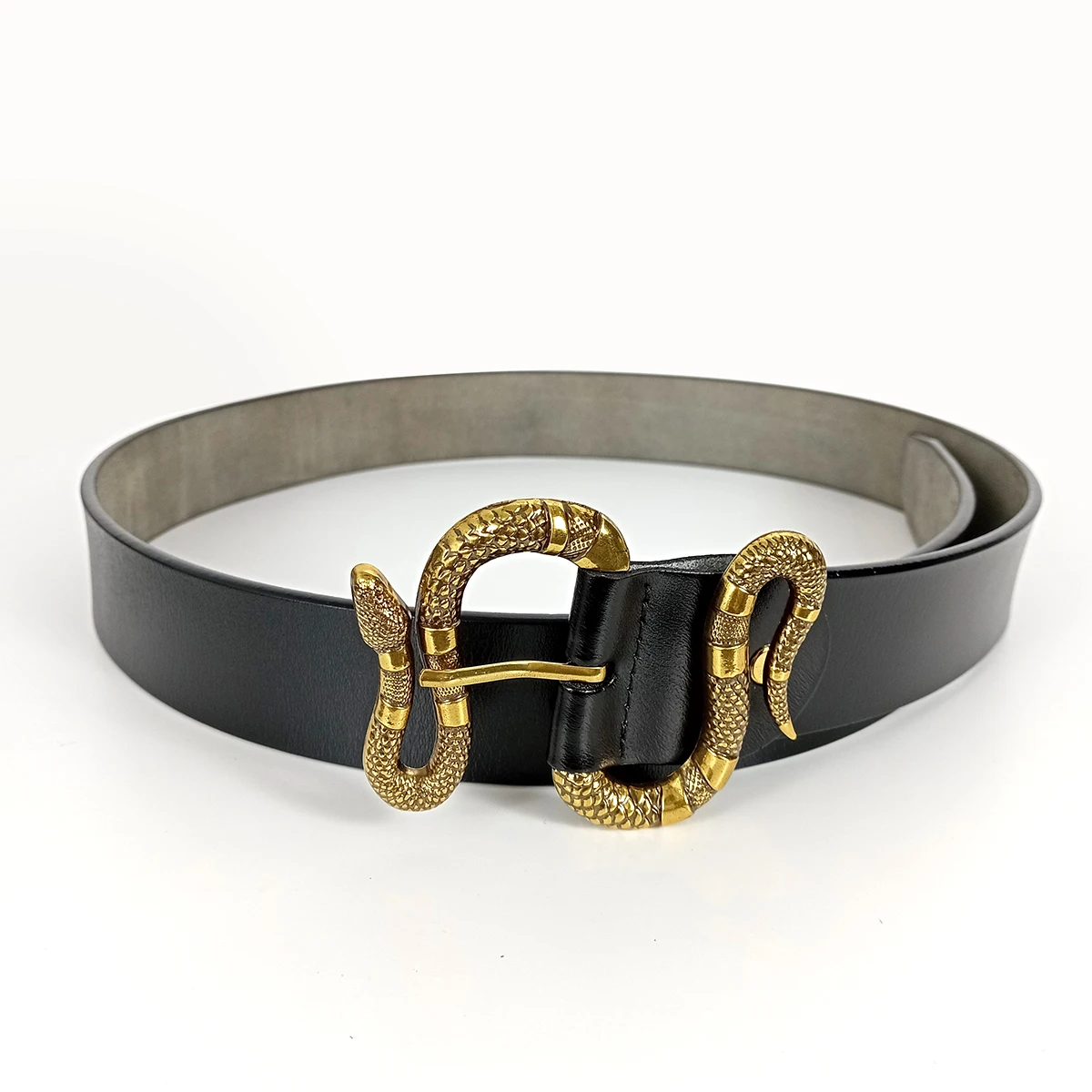 High-end luxury brands elegant Women\'s leather belt female Snake Wide belt for Women goth corset cummerbund Punk Mens belts