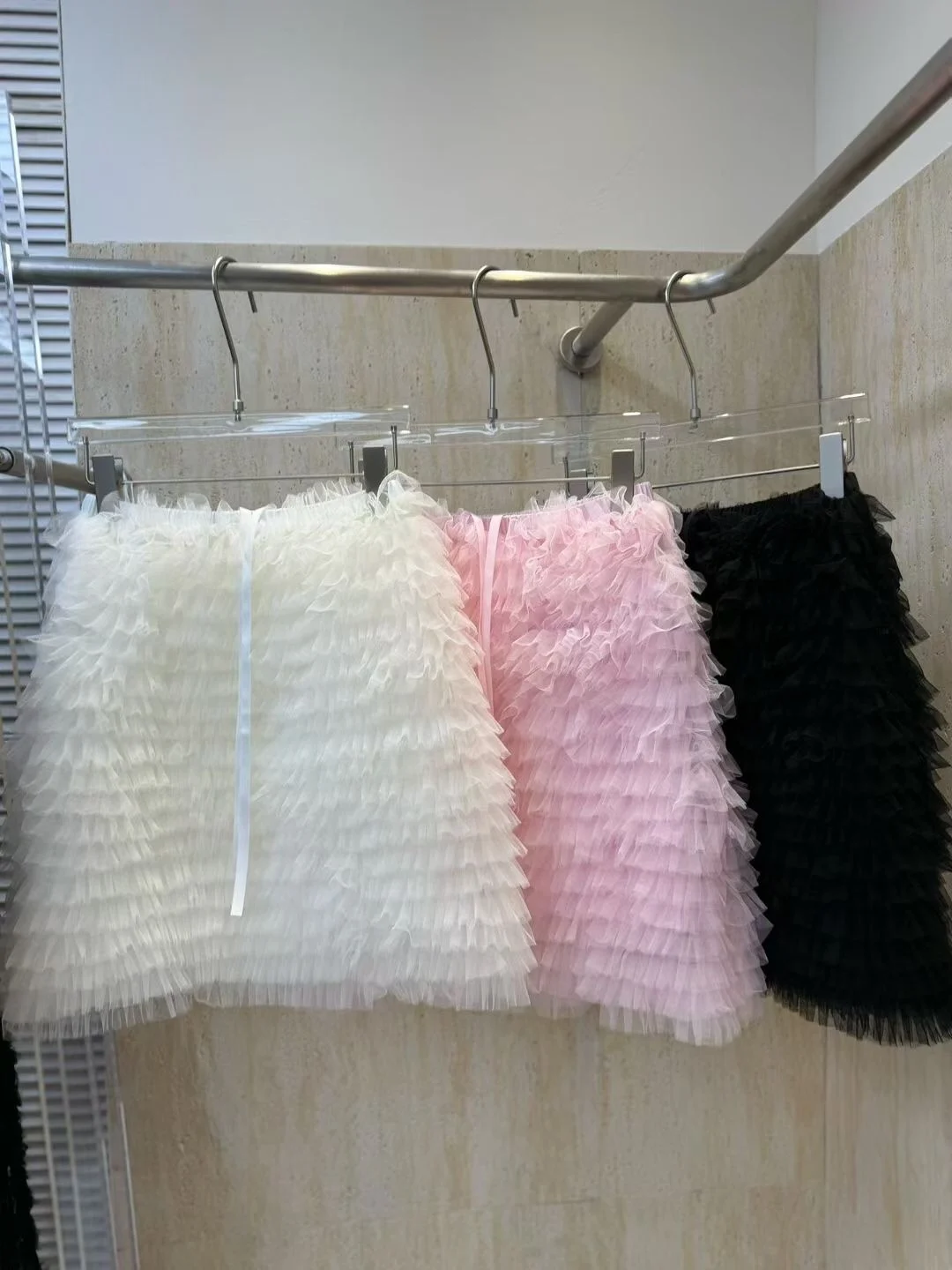 

Spring 2026 Princ Sle Multi-Layered Cake Skirt Sweet Girl Pure Desire Wind Netting ort Skirt Ballet Sle Princ o...