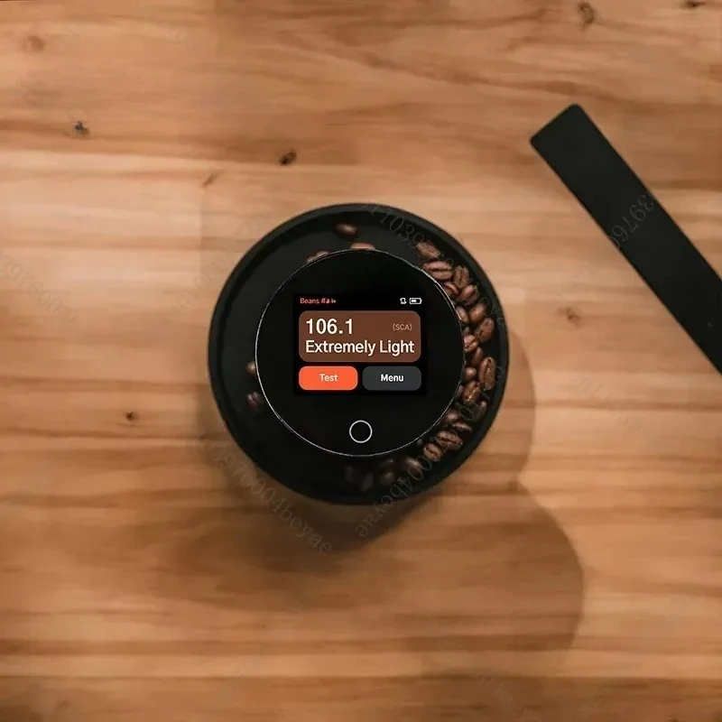 coffee roasting color analyzer, 8 hours of continuous operation ± 0.5 Agtron accuracy, professional barista