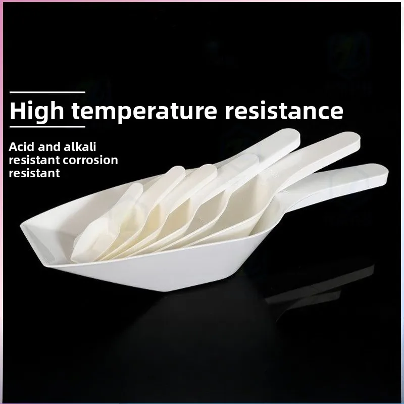 Lab Large Capacity 25ml-2000ml Polypropylene (PP) Plastic Medicine Spatula,Shovel,Sampling Shovel,Sampling Scoop,Weighing Spoon