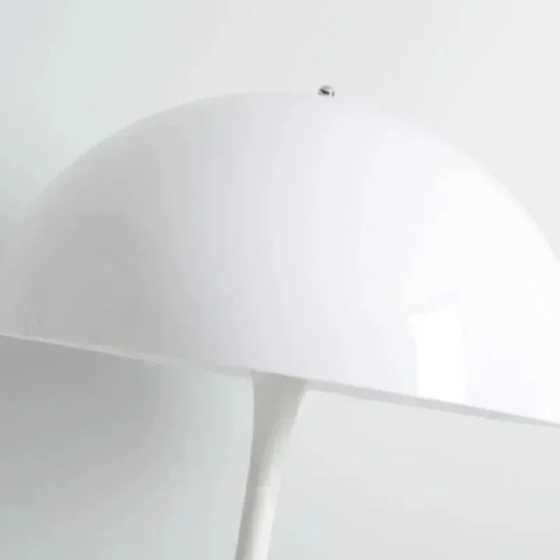 Nordic White Mushroom Floor Lamp for Living Room Study Bedroom Bedside Reading Decorative Danish Designer Art Lighting Fixture