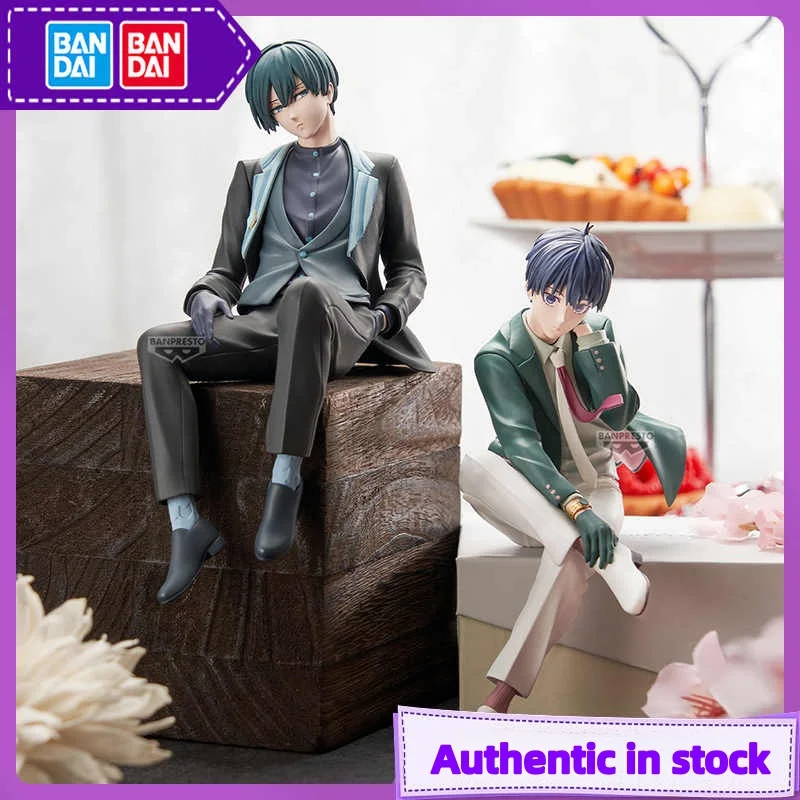 

Genuine Bandai Blue Lock Nagi Seishiro Mikage Reo Rin Itoshi Isagi Yoichi Anime Periphery Action Figure Toy Model Ornaments Gift