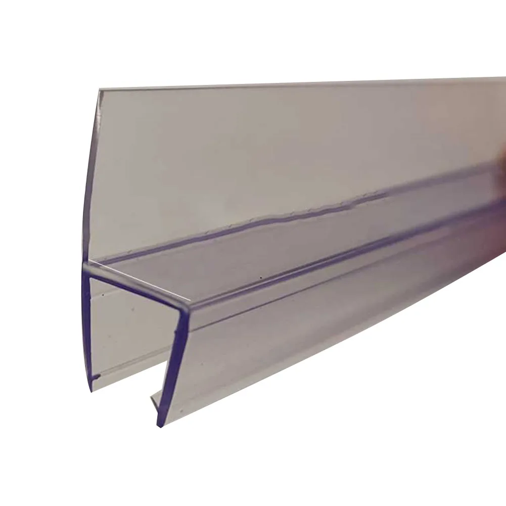 2 قطعة 50 سنتيمتر شاشة دش شريط عازل الباب بولي كلوريد الفينيل دش الباب السفلي الختم مع بالتنقيط تجريد ختم الاجتياح شرائط حجب المياه #6