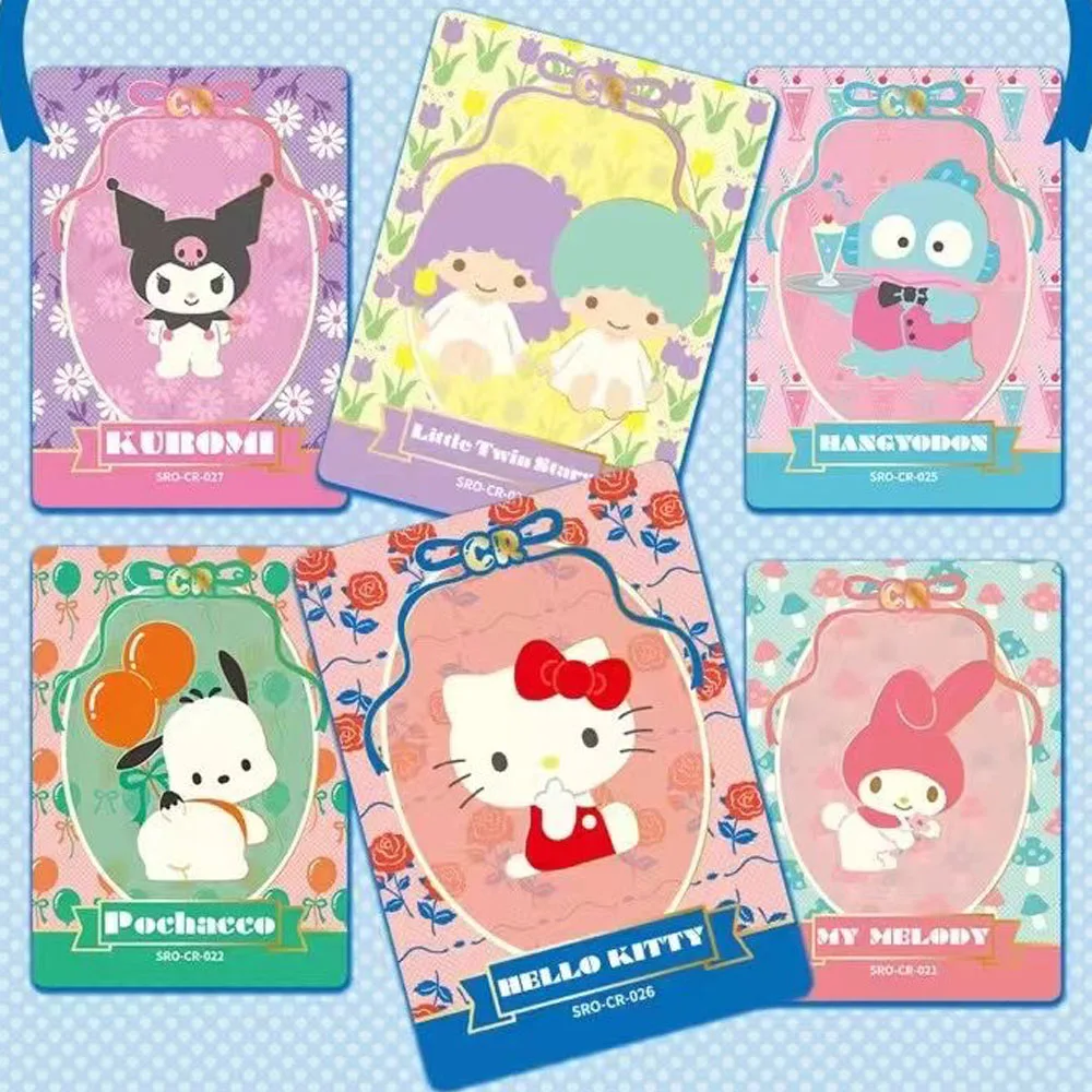 Sanrio Card KABAO Original Genuine Collecting Cards Kuromi Big Ear Dog Blind Box Girl Children\'s Toys Birthday Gift