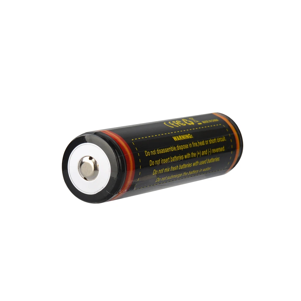 100% Trustfire 18650 3400mAh Discharge 3.7V Rechargeable Lithium Battery Big Capacity For LED Flashlight DIY Power Bank (NO PCB)