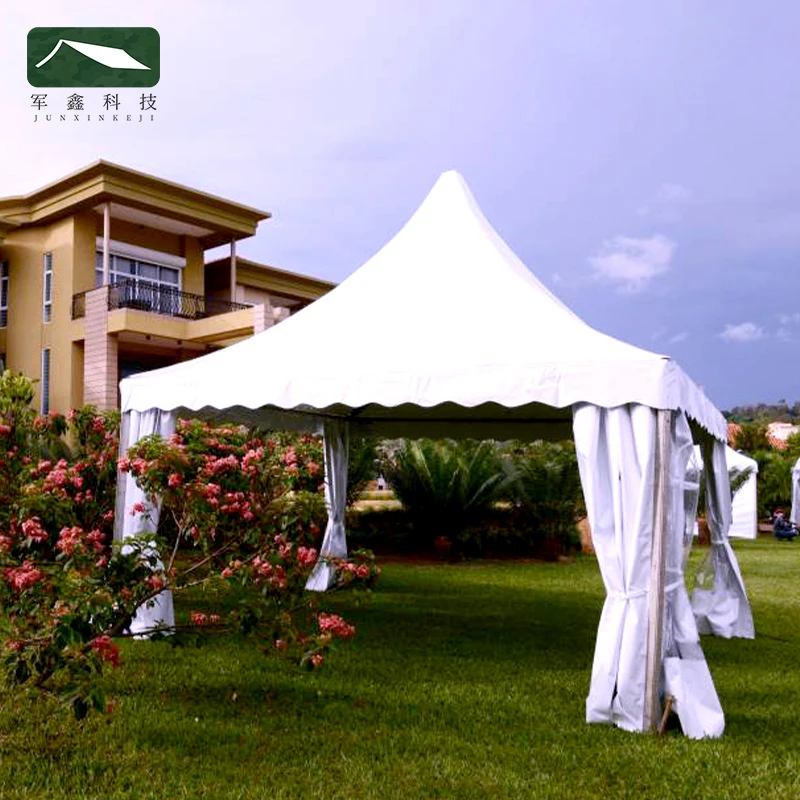 

China Manufacturer Hot Sale Event And Exhibition Tent House Outdoor Pagoda Tent Aluminum Alloy Pointed Tent