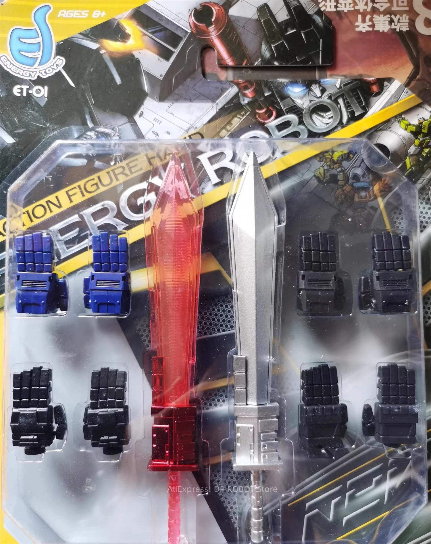 Replace Replacement Hand Upgrade Kit For MP10 SS86 Grimlock HMK09F
