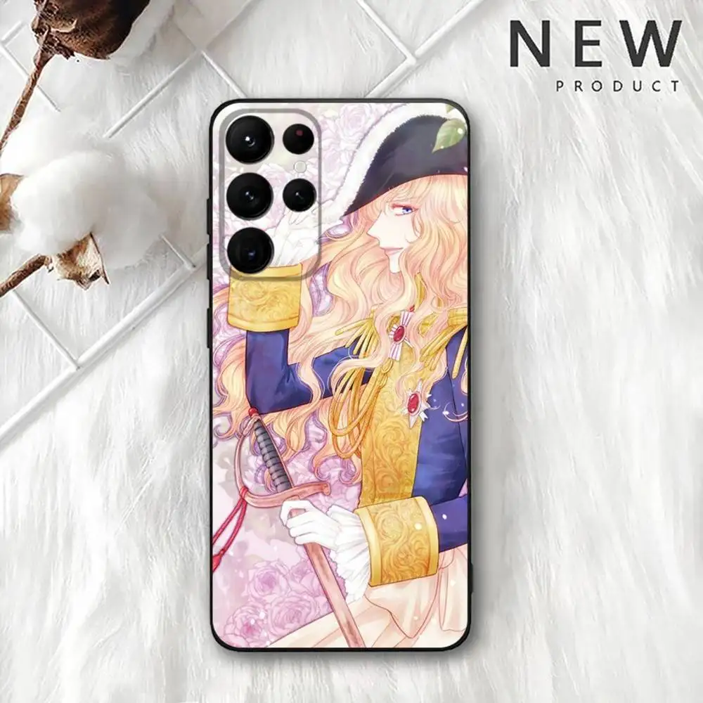 حافظة هاتف ليدي أوسكار موفي 2025 لهاتف سامسونج S 25,24,23,22,30,21,10,9,Ultra,Plus,Lite,FE,4,5G حافظة سوداء ناعمة