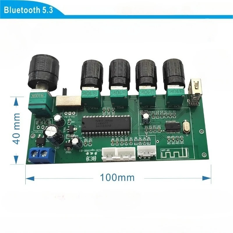 SOTAMIA UPC1892 Bluetooth プリアンプトーンボード 3D HIFI パワーアンププリアンプステレオバランスチューニングロスレス U ディスク再生