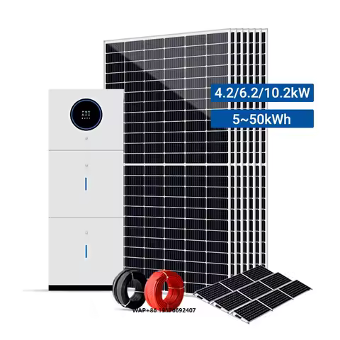 Complete Set 5kW Home Solar Energy Storage System 6kW 8kw 10kw Hybrid Grid off Grid Inverter All in One Solar Power System Kit