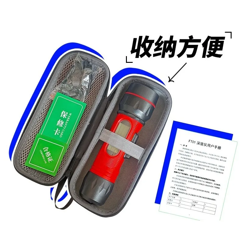 Water depth sounder, portable sonar sounder, underwater search and rescue sonar receiver