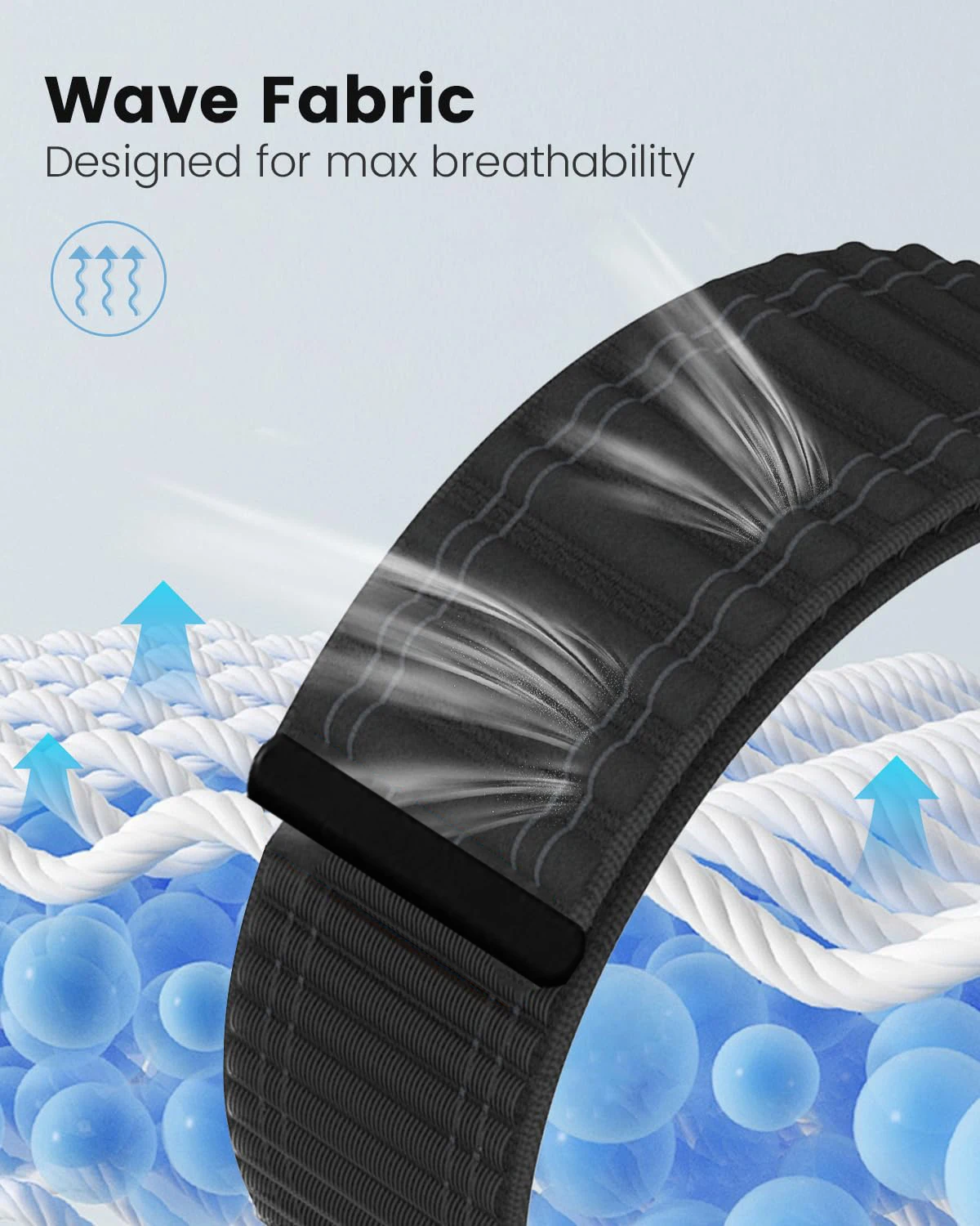 Anello in nylon per Samsung Galaxy Watch Ultra Strap 47mm Accessori Sport Cintura traspirante Bracciale Galaxy Watch 7 Ultra Band 47 mm