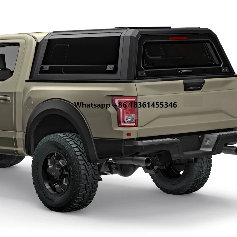 

Водонепроницаемый стальной тент-кемпер 4x4 (8 футов) для пикапов Hilux, Tundra, Tacoma, Ranger, Isuzu