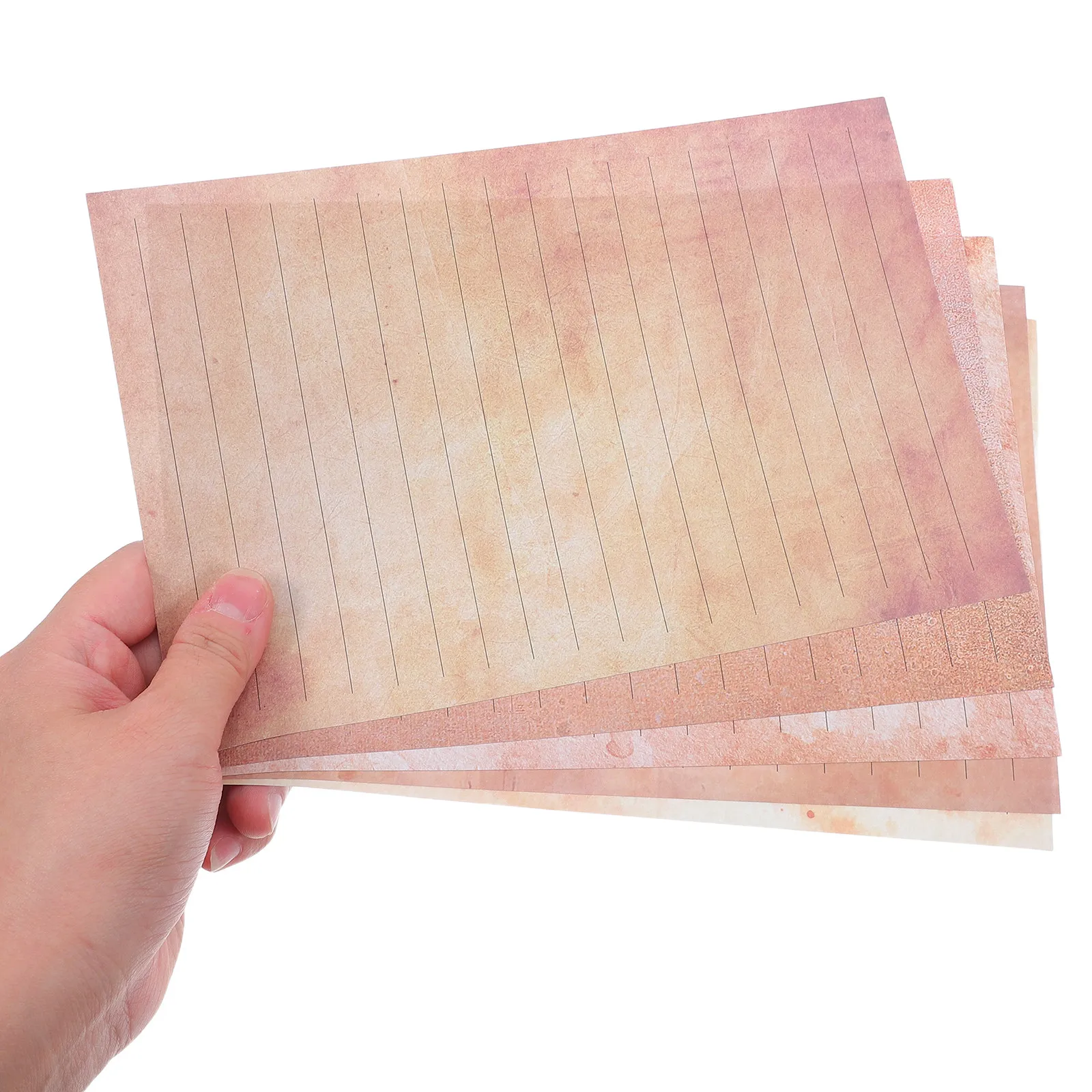 1 Vintage Letter Paper Envelope Stationery Set Retro Writing Lined Sheets Smooth Craft Wedding Invitation Decorative