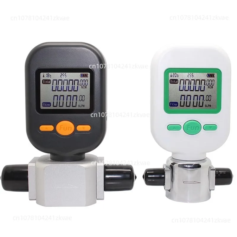 Intelligent MF5708/MF5706/MF5712 Digital Display Gas Mass Flowmeter, for Air Nitrogen Oxygen Carbon Dioxide Sensor, no battery