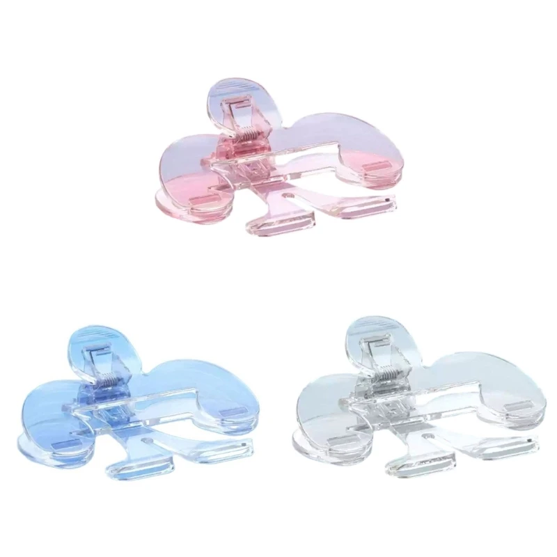 Lightweight Transparent Book Rack Secure Page RackFor Desk Organization K92C