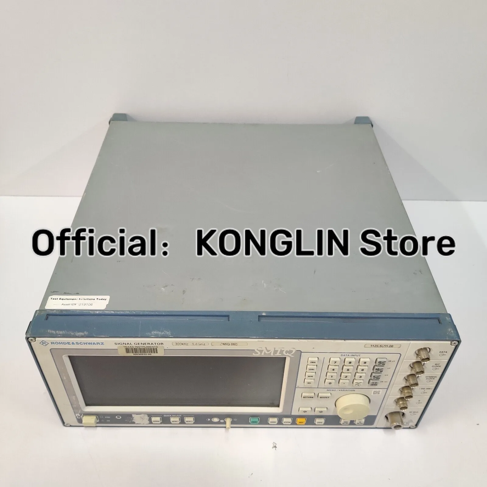 Used Rohde & Schwarz SMIQ 06B 300 KHz to 6.4 GHz Vector Signal Generator