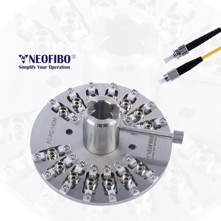 

Neofibo FC-PC-14DM FC PC Fibre 14 Connectors FC UPC holder Polishing Jig Fiber Optic Polishing Fixture