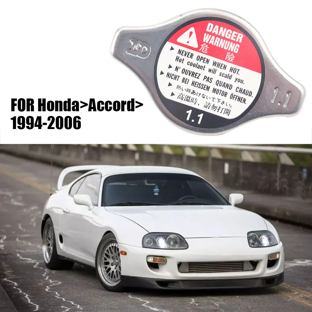 Cooling Radiator Cap 19045-PAA-A01 Water Tank Silver Cover Radiator Cap for Honda Accord Civic Odyssey Pilot Prelude