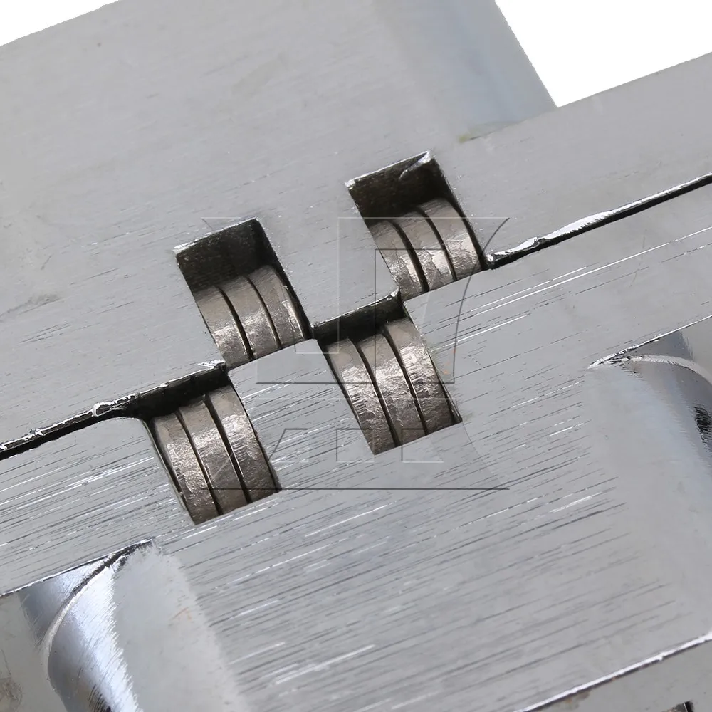 Dobradiças ocultas invisíveis da dobradiça cruzada escondida durável de BQLZR # 5