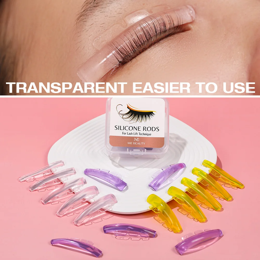 5 Pairs Lash Lift Pads, New Self-Adhesive Super Soft Lash Lift Rods Lash Lifting DIY Use at Home or Salon Lash Perming Tool