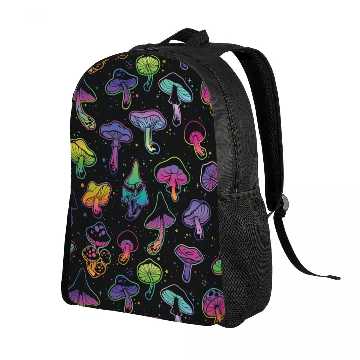 

Psychedelic Magic Mushrooms Backpacks for Boys Girls School College Travel Bags Men Women Bookbag Fits 15 Inch Laptop