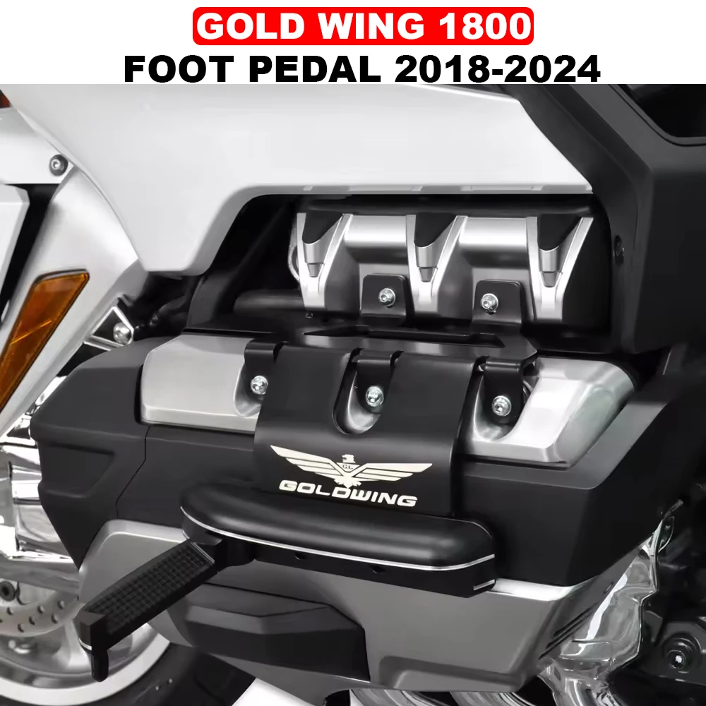 For Honda Gold Wing 1800 Engine Protection Pedestal Highway Pedals GL1800 F6B Adjustable Foot Highway Peg Mounts Accessories