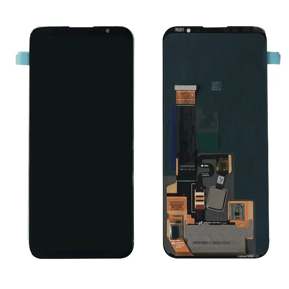 Imagem -03 - Amoled Tela Lcd para Meizu 16 Painel de Toque Digitador para Meizu16 M882h M882q 100 Testado 60 Polegadas