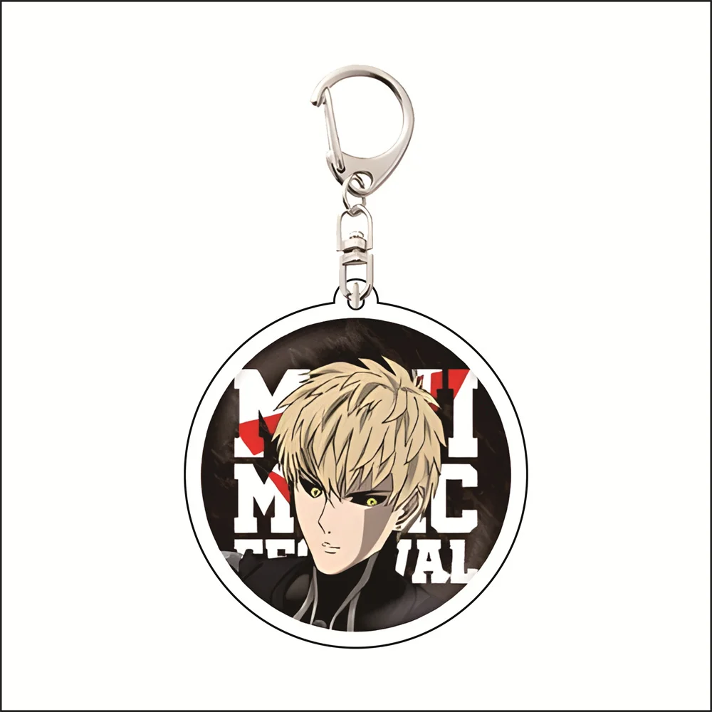 5cm One-Punch Man Acrylic Keychain - Anime Fan Merch Cute Bag Hanger