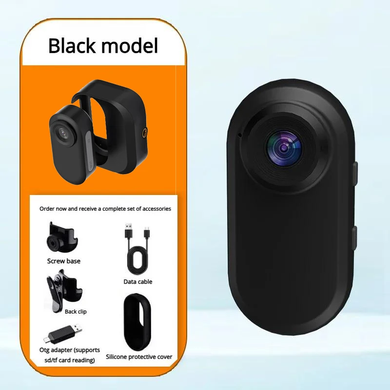 New Magnetic Body Cam Portable 4K Mini Action Camera Outdoor Sport Multifunctional Recorder With Clip Mount For Cycling
