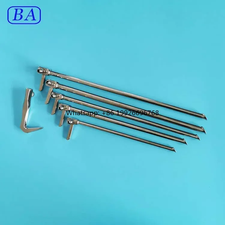 

esophagoscopy set/esophageal forceps ENT esophagoscope tube with fiber factory