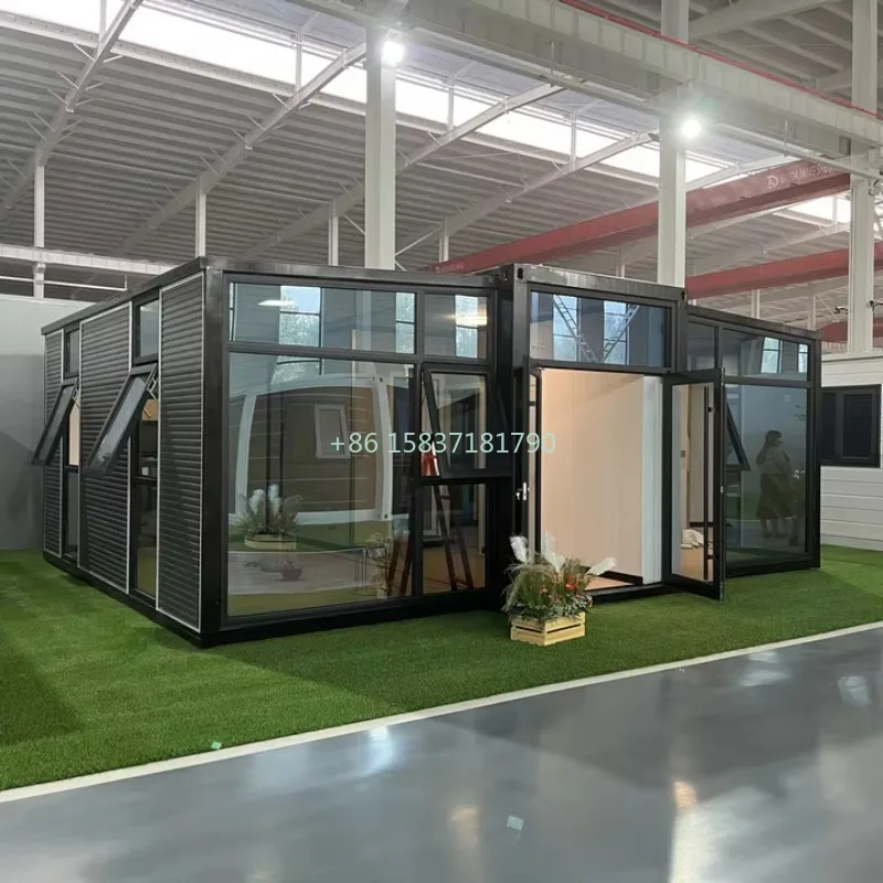 Prefab Container House Hotel Cabin Prefab Modular Expandable House Camping Capsule Container Home Folding Tiny House Australia