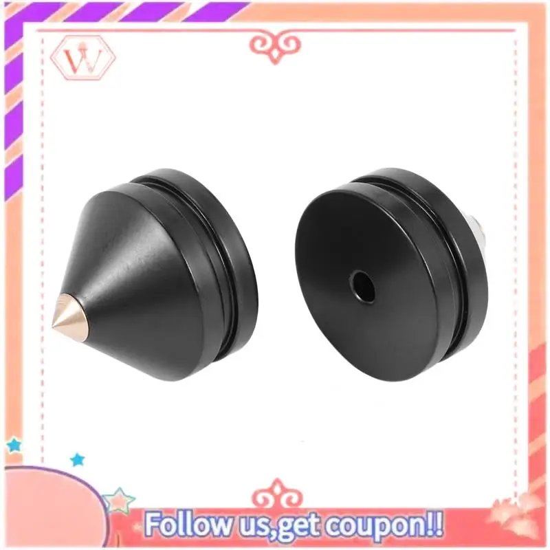 Upgraded 8 Sets Speaker Loudspeaker Spikes Stand Feets Audio Speaker Repair Parts Turntable DIY Speaker Stand Shock Pin Nails