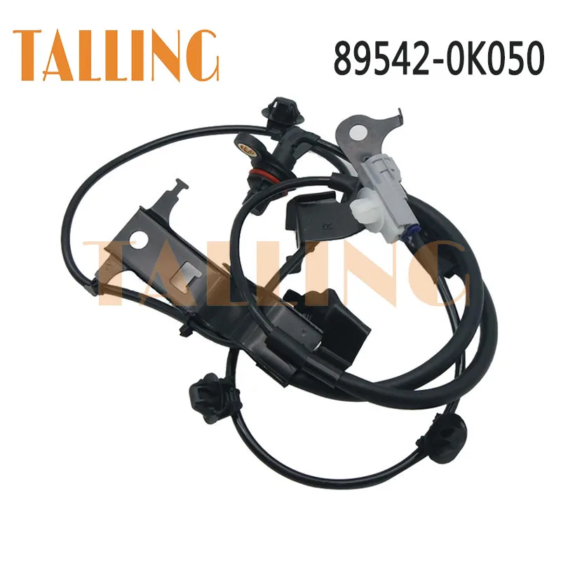 89542-0K050 Front Right ABS Wheel Speed Sensor for 2016-2021 Toyota Hilux Vigo 2WD 2.4L, Innova 2.0L 2.8L New 895420K050