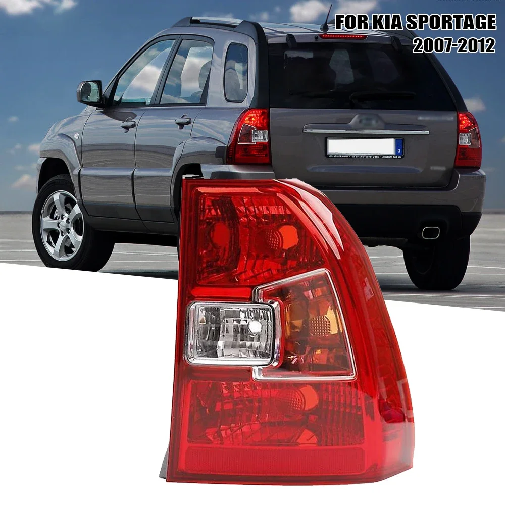 

Left/Right Side Tail Lamp For Kia Sportage 2007 2008 2009 2010 2011 2012 Rear Tail Light Brake Lamp with