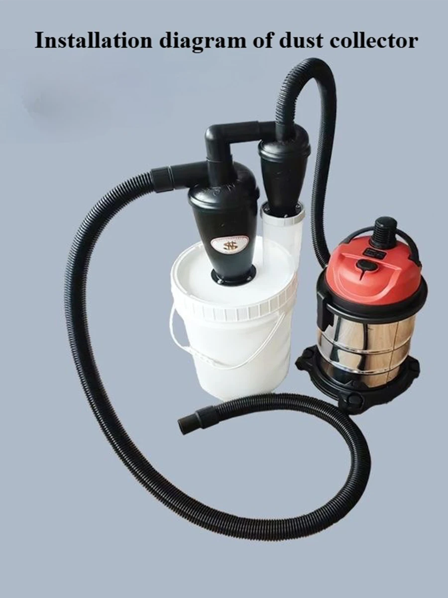 مكنسة إعصارية/فلتر HEPA/1200 وات 2X قوة إعصار | هروب من الغبار بنسبة 80%