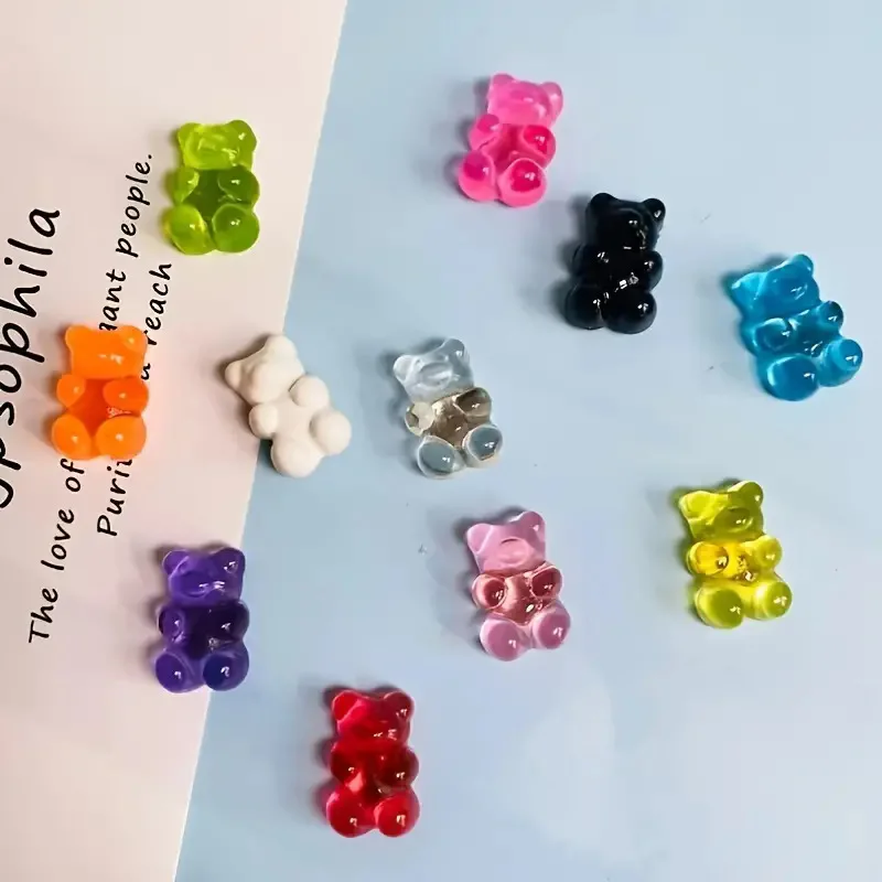 10 Stück Bären-Kühlschrankmagnete, Magnetaufkleber für Tafel und Whiteboard, Foto-Nachrichtenmagnet, magnetischer Aufkleber – Detail 4