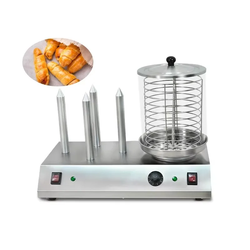 

Grill Hot Dog Machine Sausage Machine With Bun Warmer Making Machine Steamer