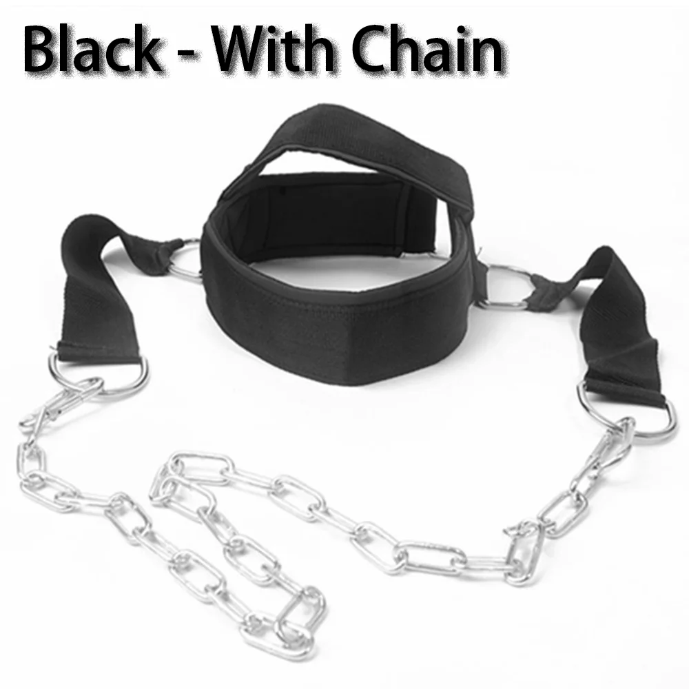 Einstellbare Neck Muscle Power Training Strap Kopf Harness Gewicht Lager Kappe für Körper Kraft Übung Gym Fitness Ausrüstung – Detail 11